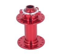 buje para bicicleta de montaña outdoorm de 32 agujeros, 4 rodamientos, 15x110 mm, de aleación de aluminio de alta precisión, buje delantero para bicicleta, repuesto rojo