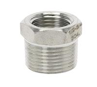 Buje reductor de corazón tonificador, 1/8 ", 1/4", 3/8 ", 1/2", BSP, rosca macho/hembra, accesorios de tubería de acero inoxidable SS304 for agua, Gas y aceite(DN25 to DN10)