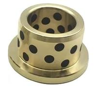 Buje sin aceite de grafito impregnado de bronce con bridas JFB 5 mm, 6 mm, 8 mm, 10 mm, 12 mm, paquete de 5(14x2mm-5x9x10mm)