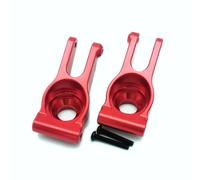 Buje trasero de aluminio rojo para Arrma 1/10 Vorteks Big Rock Gorgon Granite Senton 1/8 Typhon AR330467