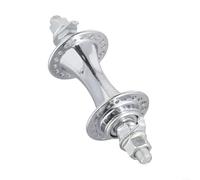 Buje trasero de bicicleta 36H 130mm para ruedas de disco, cubo de bicicleta de acero resistente compatible con marcos MTB, plateado (buje delantero)