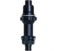 Buje trasero para bicicleta de carretera, eje pasante de 142 x 12 mm, radio radial de 24 horas, disco de bloqueo central, 4 rodamientos sellados, para sistema de trinquete DT 54T (para cuerpo XDhu)