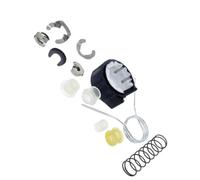Bujes Cable Palanca Cambios Para VW Para Eos 1F 2006-2015 | Cambio Goma Con Clips Kit Varilla Palanca Cable Cambio Transmisión Manual, 12 Uds Extremo Carcasa Cojinete Resorte