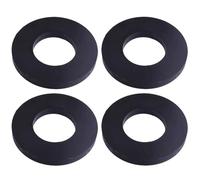 Bujes De Amortiguador Almohadilla silenciadora Universal, amortiguadores de buje goma, soporte torre puntal delantero para arandela rodamiento amortiguadora(4pcs)