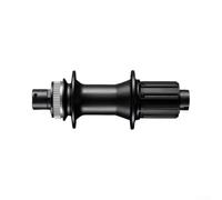 Bujes de disco de eje pasante MT400 32H 12x142mm Center-Lock | Construcción de aleación, diseño a prueba de polvo, 15 x 100 mm frontal y 12 x 142 mm trasero, 32 agujeros para estabilidad