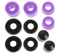 Bujes para Ejes de Patineta de PU Púrpura, Forma de Copa | Copas de Pivote para Surfskates y Camiones, Mejor Estabilidad, Rotación Suave, Uso Urbano y Exterior