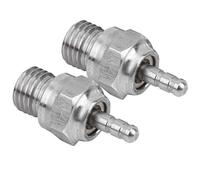 Bujía de encendido de coche RC, 2 piezas de metal RC Accesorios de cabeza de fuego Bujía para HSP Modelo de aceite Coche Adecuado para 5 % - 40% Metanol Aceite Combustible Coche