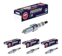 Bujía de encendido NGK Iridium IX LFR6AIX-11, 6619, | 1 ud. (Paquete de 4)