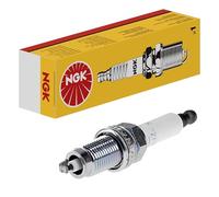NGK Bujía de encendido 6893 electrodo central niquel Electrodo de masa supresión de interferencias 1 kOhm con asiento de estanqueidad plano Conexión SAE fija Ancho de llave: 16 mm Long. de rosca: