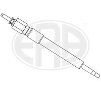 Bujía de incandescencia 886084 ERA para ISUZU OPEL