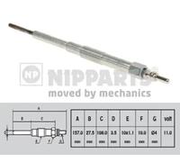 Bujía de incandescencia N5717000 NIPPARTS para SUBARU XV LEGACY IV Station Wagon