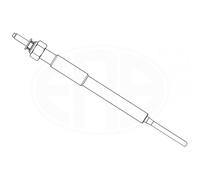 ERA Bujía Incandescente Apto para Isuzu D-Max I 8DH 3.0 Ditd