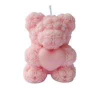 Bujía Parfumée Nuestro | Bujía D'Aromathérapie En Forme D'Ours 3D Mignon | Décoration Relaxante, Ornement Créatif Longue Durée | Chambre, Escritorio, Regalo, Ambiance