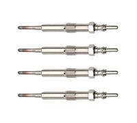 Bujía precalentamiento Compatible con Clio 3 para Kangoo Fluenz 2010 2011 2012 2013 2014 2015 4 bujías incandescentes coche kit mantenimiento calentadores 0100266032