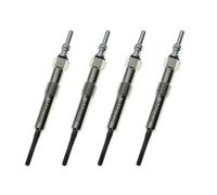 Bujía precalentamiento Compatible con CLIO III Hatchback Van 2010 2011 2012 2013 2014 2015 4X Kit de mantenimiento de bujías incandescentes 4.4V 110651186R 8660001621