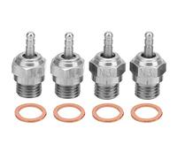Bujía RC, acero N3 N4 Fire Head Bujía compatible con motor de metanol HSP
