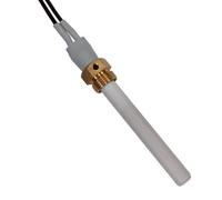 Bujía, resistencia de encendido L. 81 - 88 mm, diámetro 10,5 mm, 250 W para estufas de pellet, calderas, quemadores