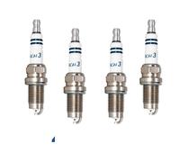 Bujías de Encendido (2-8 Unidades) de Platino (reemplazo para 101905626, 0242240665, Fr6Hi332, Denso Pkj20Cr8, 4 Unidades)