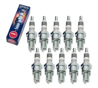 Bujías Juego NGK 10x BR8EIX Iridio-Bujía resistencia 19mm rosca larga 14mm, 5044