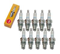 Bujías Juego NGK 10x BR9ECS bujía resistencia 19mm rosca larga 14mm, 3570 / 4677