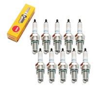 Bujías Juego NGK 10x DR8EA bujía resistencia 19mm rosca larga 12mm, 6847 / 7162