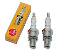 Bujías Juego NGK 2x BR9ECS bujía resistencia 19mm rosca larga 14mm, 3570 / 4677