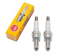 Bujías Juego NGK 2x CR7EKB bujía resistencia 19mm rosca Ø 10mm SAE fija, 4455