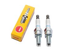 Bujías Juego NGK 2x CR9EKB bujía resistencia 19mm rosca Ø 10mm SAE fija, 2305