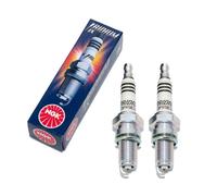 Bujías Juego NGK 2x DPR9EIX-9 iridio resistencia 19mm rosca larga Ø 12mm, 5545