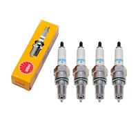 Bujías Juego NGK 4x CR9EH-9 bujía resistencia 19mm rosca larga Ø 10mm, 5454 7502