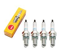 Bujías Juego NGK 4x DR8EA bujía resistencia 19mm rosca larga Ø 12mm, 6847 7162