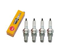 Bujías Juego NGK 4x JR9C bujía resistencia 19mm rosca larga Ø 12mm, 6193