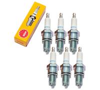 Bujías Juego NGK 6x BPR8ES bujía resistencia 19mm rosca larga 14mm, 3923 / 5170