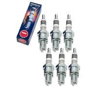 Bujías Juego NGK 6x BR8EIX Iridio-Bujía resistencia 19mm rosca larga 14mm, 5044