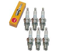 Bujías Juego NGK 6x BR9ECS bujía resistencia 19mm rosca larga 14mm, 3570 / 4677