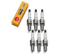 Bujías Juego NGK 6x DCPR9E bujía resistencia, 19mm rosca larga Ø 12mm, 2641