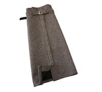 BUJNIE Falda Midi Invierno Mujer Cintura Alta Tamaño Grande Falda De Longitud Media Con Botones