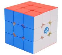 Bukefuno GAN 11 M Duo - Cubo mágico magnético de 3 x 3 velocidades, GAN 11 m, Duo Puzzle Magic Cube GAN11 Duo 3 x 3 (versión 2021 sin pegatinas mate)