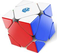 Bukefuno GAN Skewb 32 Cubo magnético de velocidad GAN Skewb M versión esmerilada mejorada (sistema de posicionamiento mejorado con 32 imanes)