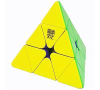 Bukefuno MoYu Weilong Maglev 3x3 Pyramid Magnetic Magic Speed Puzzle moyu 3x3x3 Magic Flagship Maglev Pyraminx Stickerless 3x3 Cube