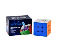 Bukefuno MoYu WeiLong WRM V9 3x3 MagLev Cubo Puzzle WRM V9 MagLev Magic Cube sin Pegatinas 3 x 3 Moyu WeiLong V9 MagLev Speed Cube 3 x 3
