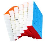 Bukefuno QY 6x6 Puzzle Cubo de Rubik Cubo de Rubik Sin Pegatinas Magic Cube Speed QY 6x6x6 Color Magic Cube Juguete