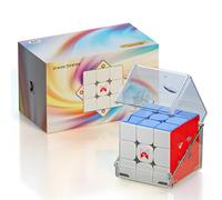 Bukefuno QY Tornado V3 M - Cubo mágico de velocidad magnética de 3 x 3, juguetes para hombre, Tornado V3M, 3 x 3 x 3 pulgadas, rompecabezas de cubos sin calcomanías (núcleo magnético, nuevo buque