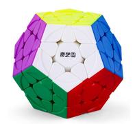 Bukefuno QY Toys Megaminx QiHeng S2 M Cubo magnético 3x3 sin adhesivo Magic Dodecaedro QiHeng V2 M Magnético 3x3 Pentagonal 2024 Puzzle Cube Speed