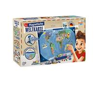 BUKI France 7346DE Mapa del Mundo Magnético Versión Alemana