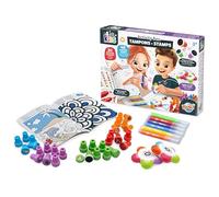BUKI FK012 - Juego de sellos para niños a partir de 3 años - 45+ sellos con actividades - Kit creativo de manualidades