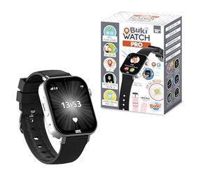 BUKI France PRO01 - Reloj inteligente para niños con tarjeta SIM incluida, llamadas, GPS, vídeo, WiFi, Bluetooth, botón SOS, aplicación parental, ideal para primer teléfono, BUKI Watch Pro a partir de