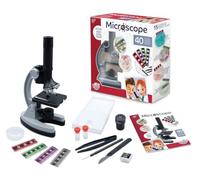 BUKI MR800 - Microscopio para Niños 1200x - Kit Científico Stem con Luz LED, 2 Oculares, 40 Experimentos y Accesorios de Laboratorio, Juguete Educativo +8 Años