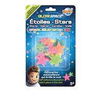 Buki France- Estrellas 3D Multicolores, Color (SB51)