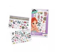BUKI: Set de tatuajes con brillo - lavable